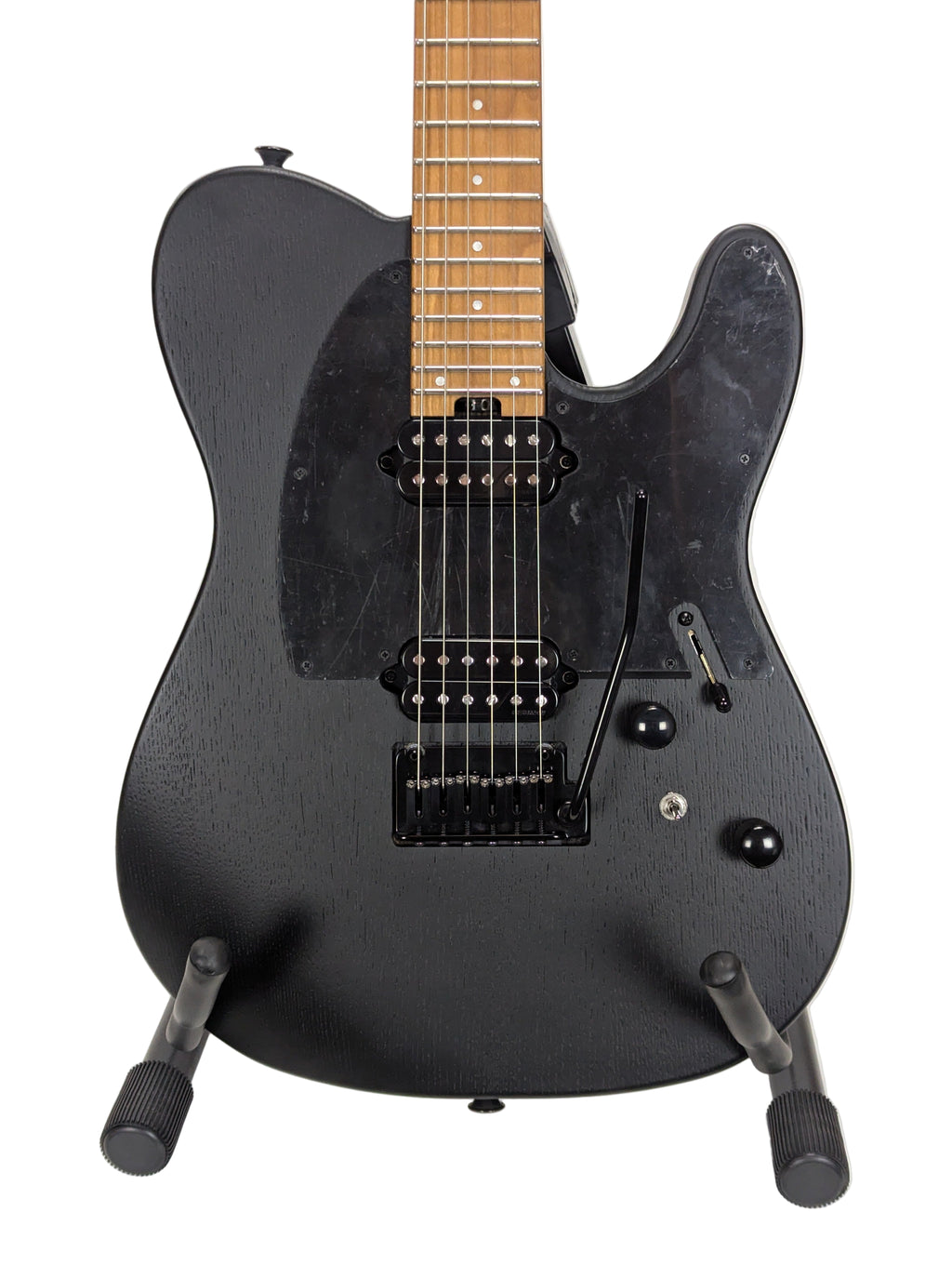 Charvel Pro-Mod So-Cal Style 2 HH, 24-Fret, 2pt Trem, Black Ash