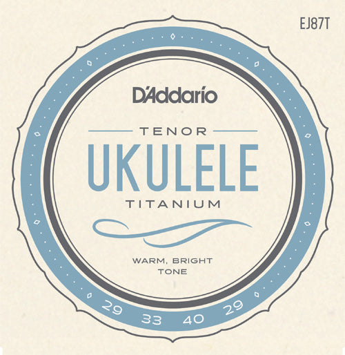 D'Addario EJ87T Pro-Arté Titanium Tenor Ukulele Strings