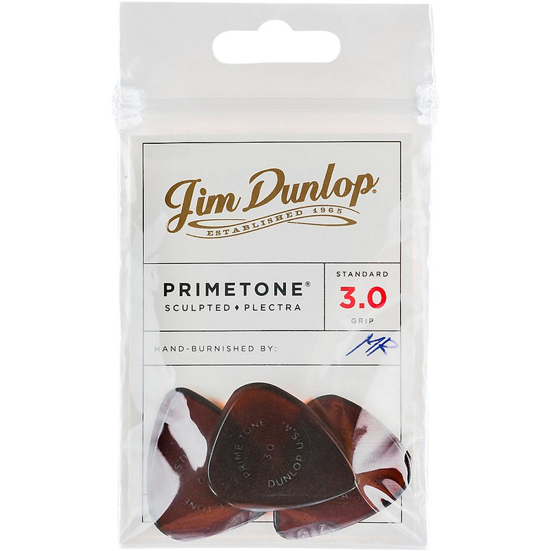 Dunlop 510P300 Primetone Standard Grip Guitar Picks 3.0mm - 3 Pack