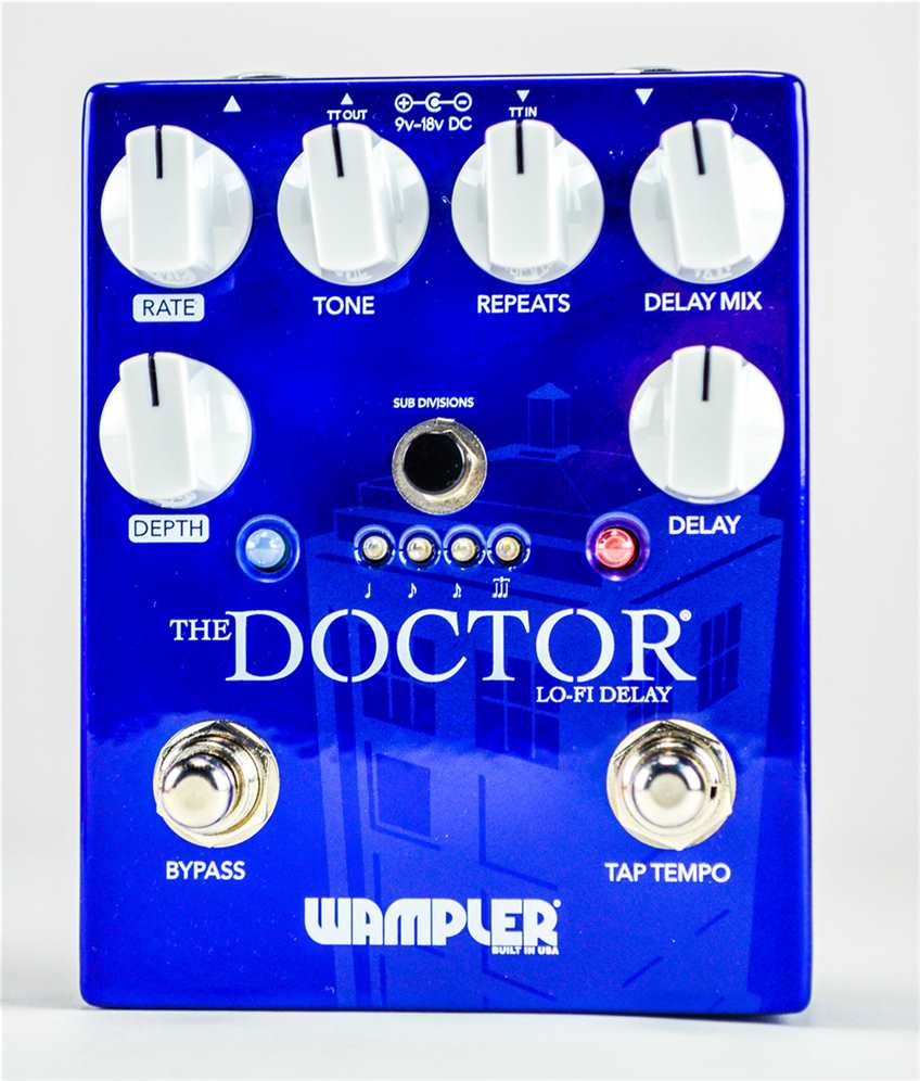 Wampler The Doctor Lo-Fi Ambient Delay | Open Chord Music Shop