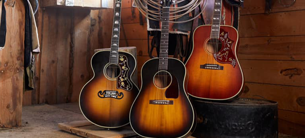 Shop Gibson Acoustic Guitars at Open Chord Music Shop