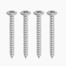 Allparts GS-0005-010 Chrome Neckplate Screws 4pk