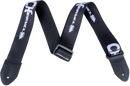 Charvel® Strap, Black with White Logo
