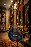 Gold Tone I-LG-S Little Gem Banjo Ukulele Blue w/ Gig Bag
