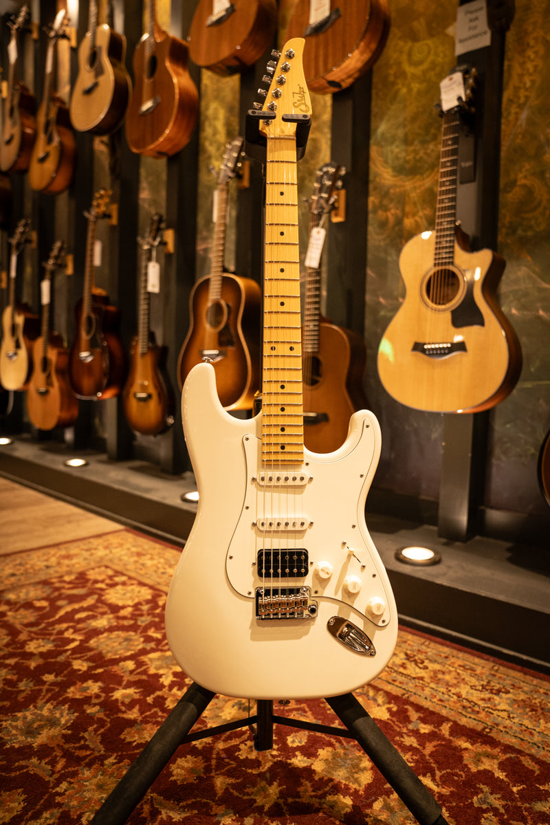 Suhr Classic S Olympic White Maple HSS