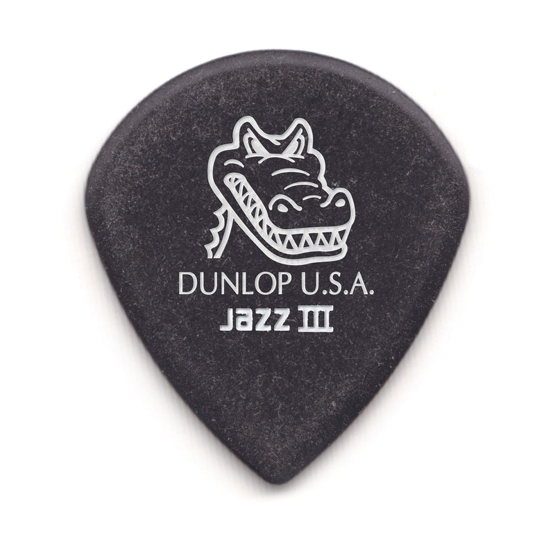 Dunlop Gator Grip Jazz III 2mm Picks - Pack of 6