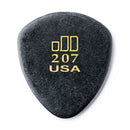 up close Dunlop 477P207 Jazztone Large Round Tip Picks 2.08mm