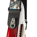 D'Addario Pad Lock Woven Guitar Strap, Phoenix Dream
