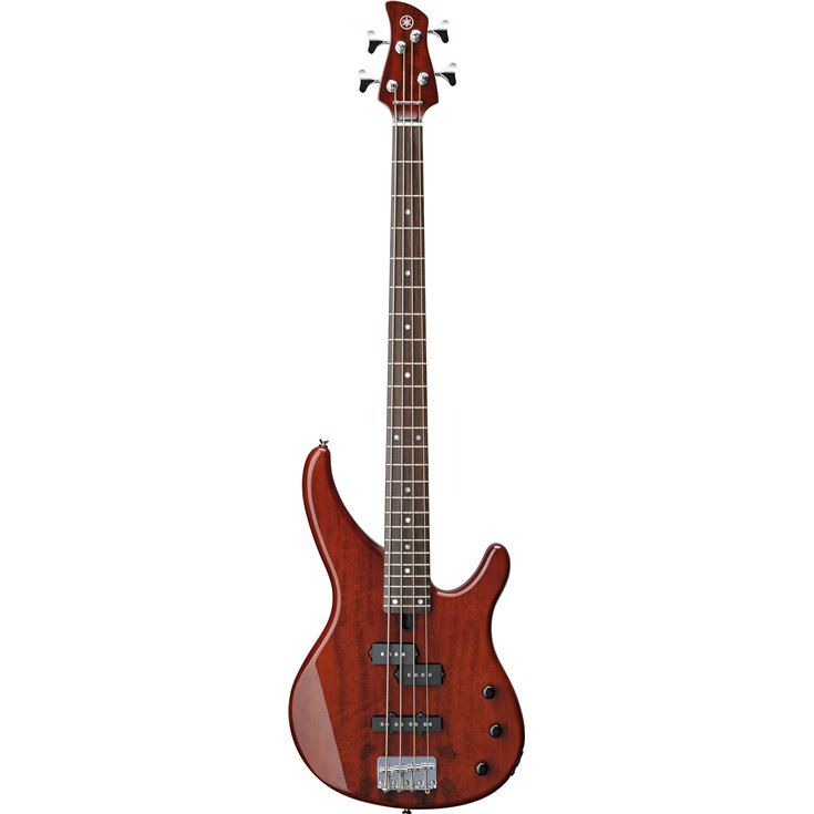 Yamaha TRBX174EW Brown 4-String Electric Bass Guitar