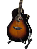 Yamaha APX600 Thinline Acoustic-Electric Guitar, Old Violin Burst Yamaha