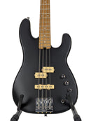 Charvel Pro-Mod San Dimas Bass, Satin Black, Front Close