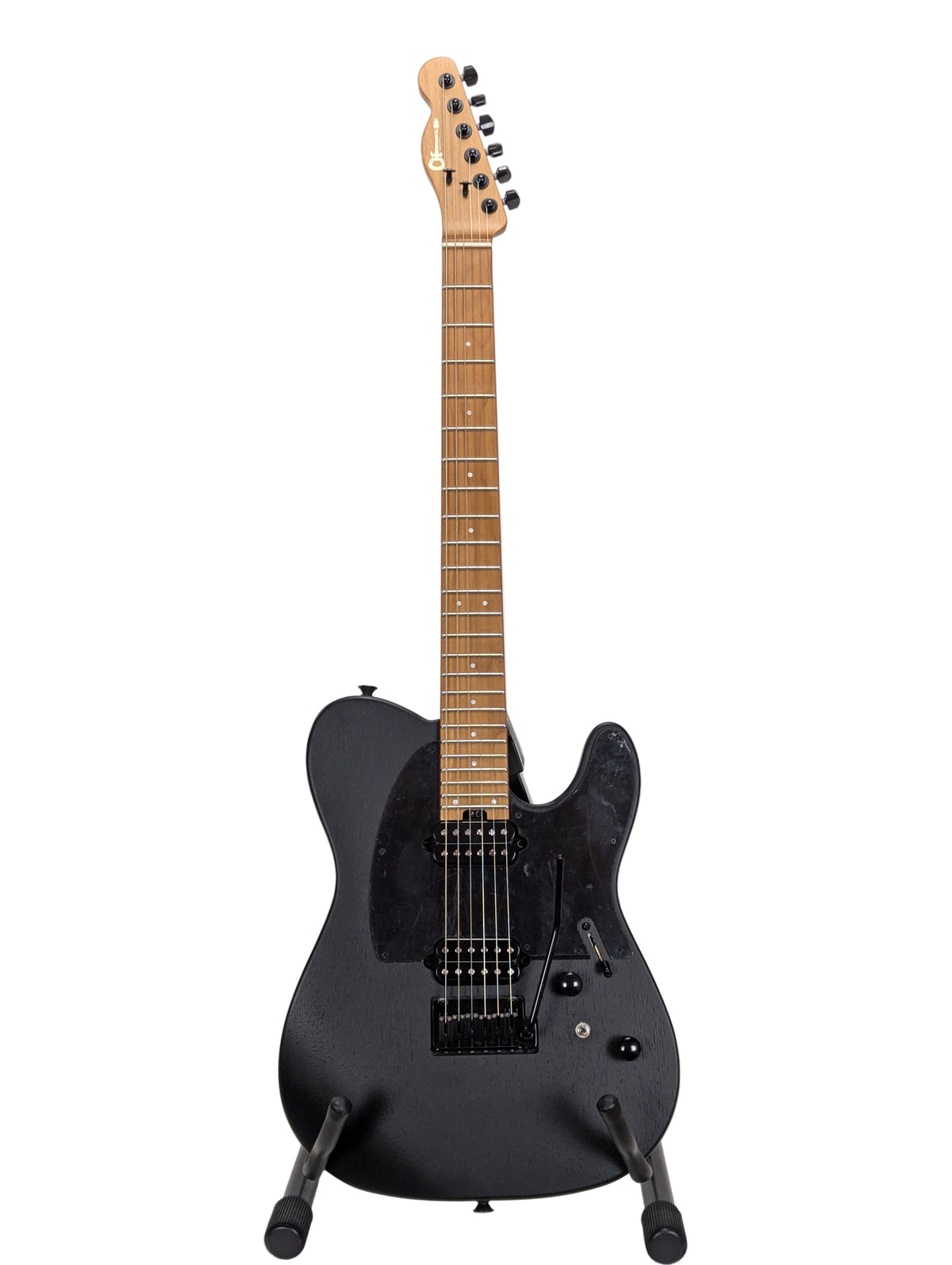 Charvel Pro-Mod So-Cal Style 2 HH, 24-Fret, 2pt Trem, Black Ash