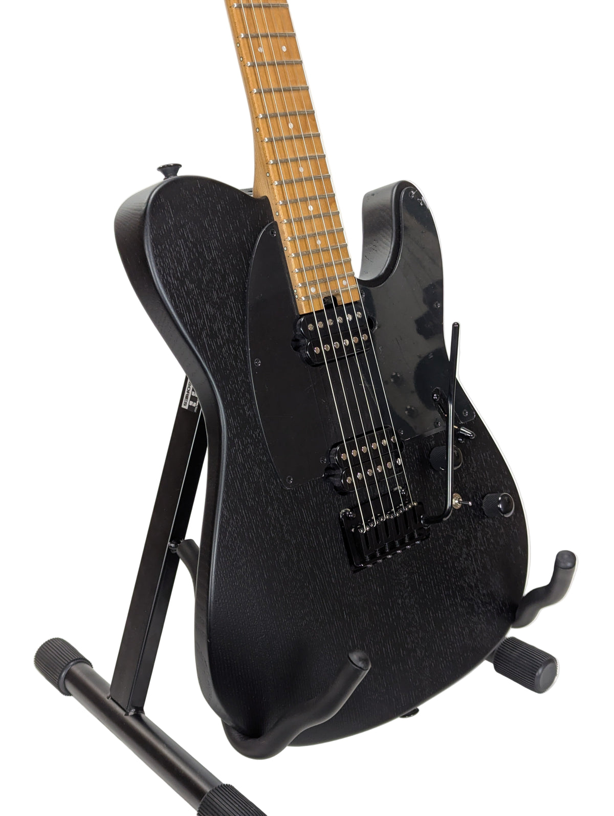 Charvel Pro-Mod So-Cal Style 2 HH, 24-Fret, 2pt Trem, Black Ash