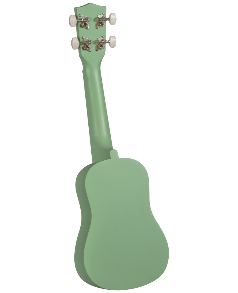Diamond Head DU-125 Tropical Satin Soprano Ukulele – Peppermint Green