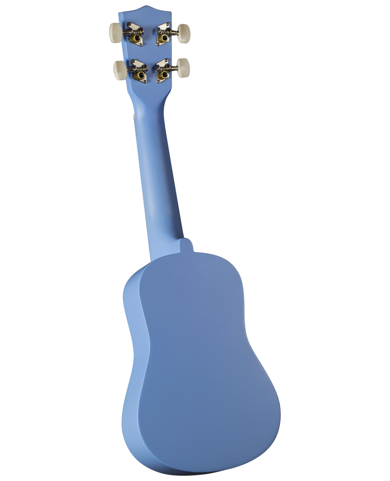 Diamond Head DU-127 Tropical Satin Soprano Ukulele – Cornflower Blue