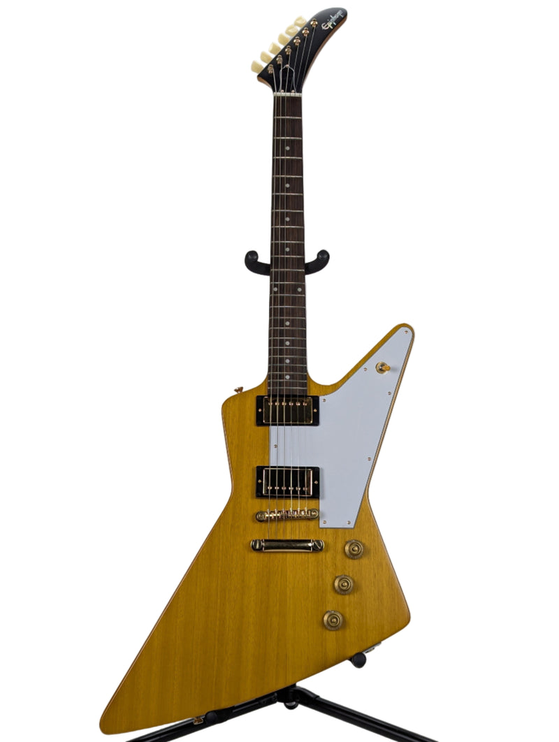 Epiphone Explorer, Korina Natural, Front