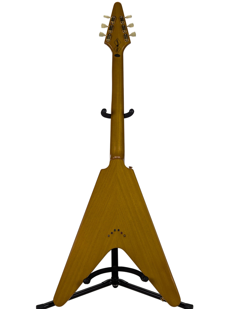 Epiphone Flying V, Korina Natural, Rear
