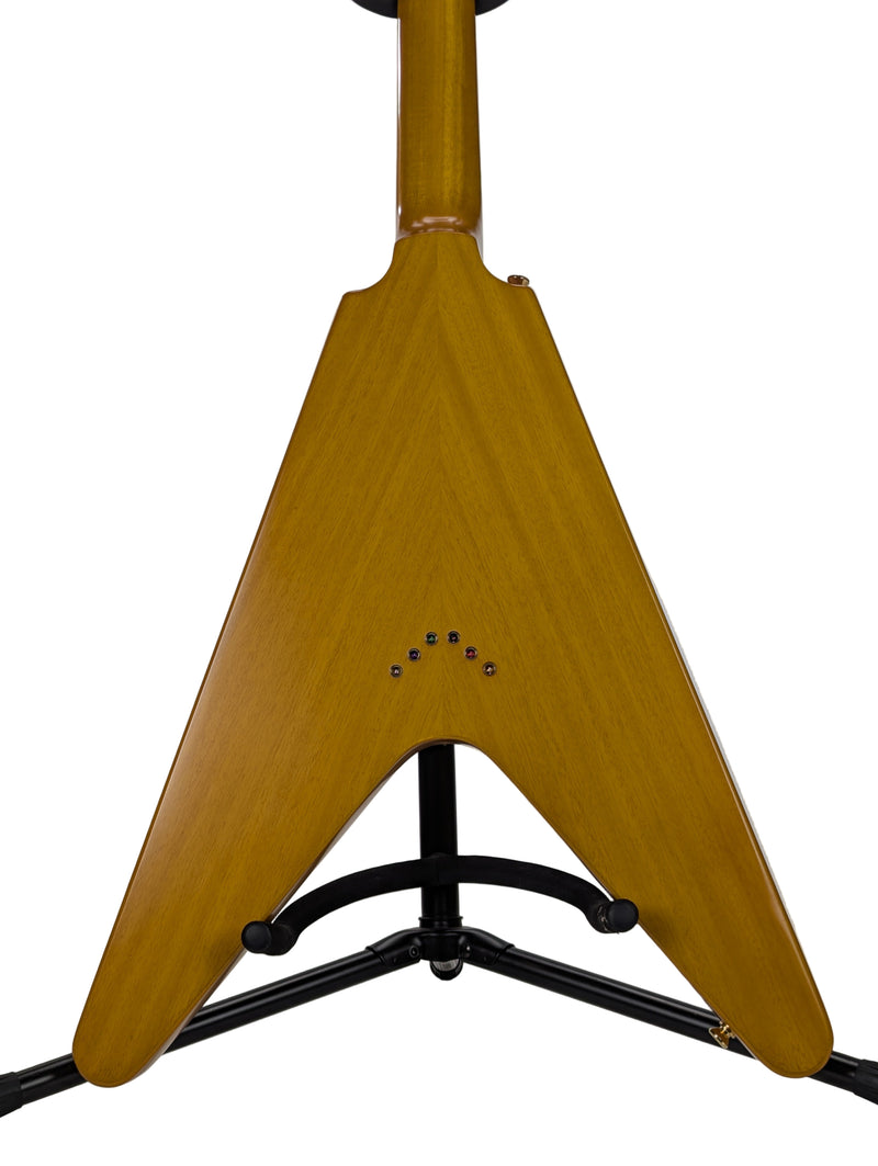 Epiphone Flying V, Korina Natural, Rear Close