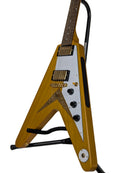 Epiphone Flying V, Korina Natural, Side Two Close