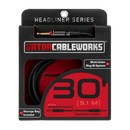 Gator Headliner 30' Straight-to-Straight QuietPlug Instrument Cable