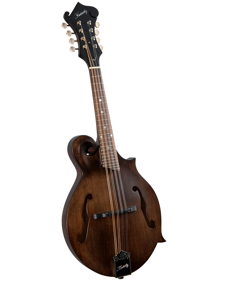 Kentucky KM-606 Standard F-model Mandolin – Satin Brown