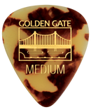 Golden Gate MP-44 Deluxe Flat Pick – Sideman – Medium -Tortoise
