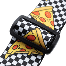 Levy's Guitar Strap - Tasty Grooves Poly - Checkered Pizza Party Levy's Leather