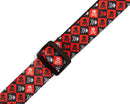 Levy's Kids - 1.5" Guitar Strap - Skull/Crossbones Gator Cases