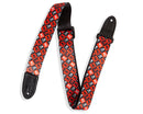 Levy's Kids - 1.5" Guitar Strap - Skull/Crossbones Gator Cases