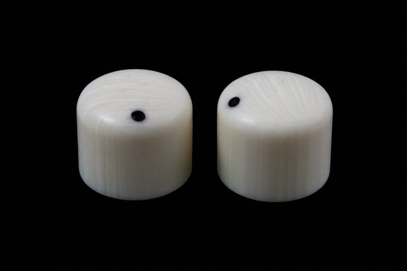 Allparts PK-3270-000 Simulated Ivory Knobs 2 pcs