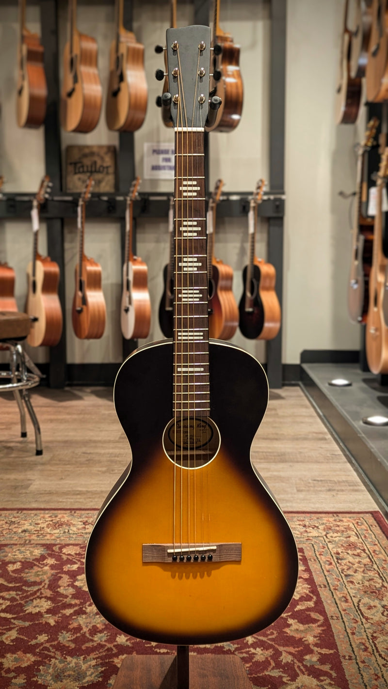 Recording King Parlor Guitar, Tobacco Sunburst