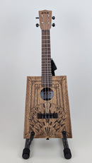 Kala KA-CB-DECO-C Art Deco Cigar Box Concert Ukulele