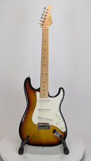 Suhr Classic S Antique, 3 Tone Burst, SSS, SSCII, Maple SN: 76747