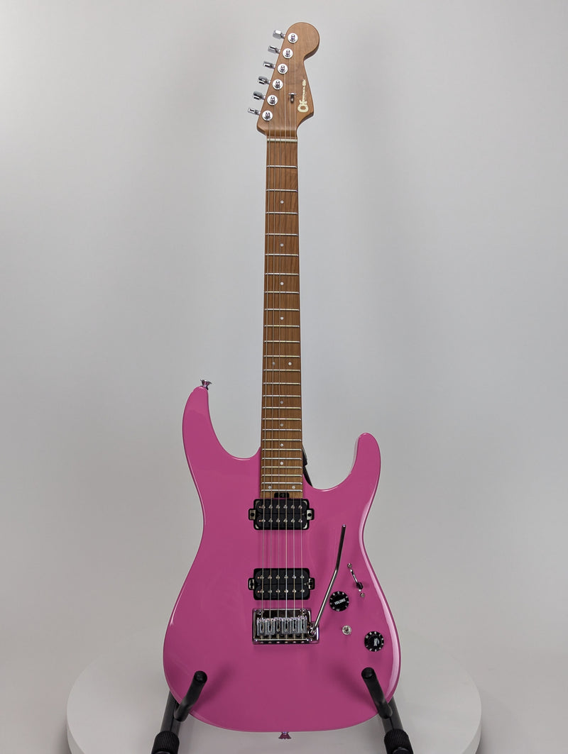 Charvel Pro-Mod DK24 HH, 2pt Trem, Bubblegum Pink