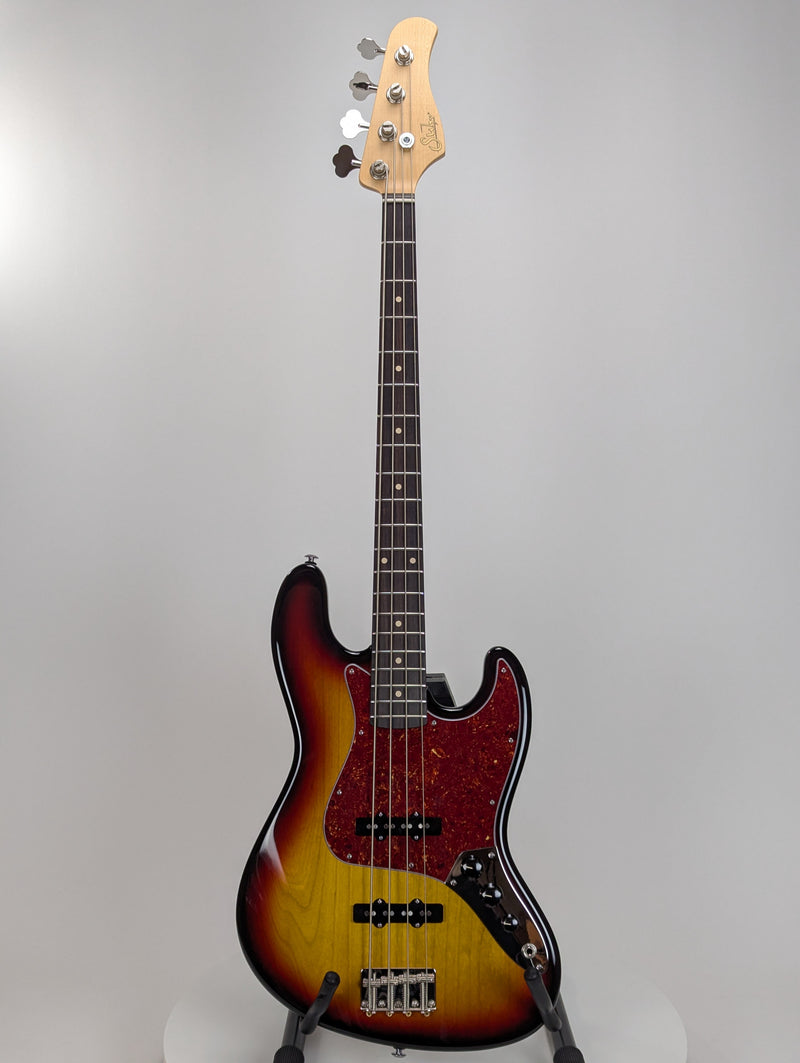Suhr Classic J Electric Bass, 3-Tone Burst