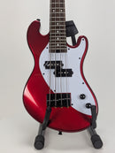 Kala Solid Body 4-String Metallic Red Fretted U-BASS