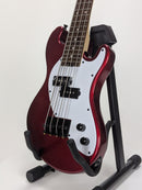 Kala Solid Body 4-String Metallic Red Fretted U-BASS