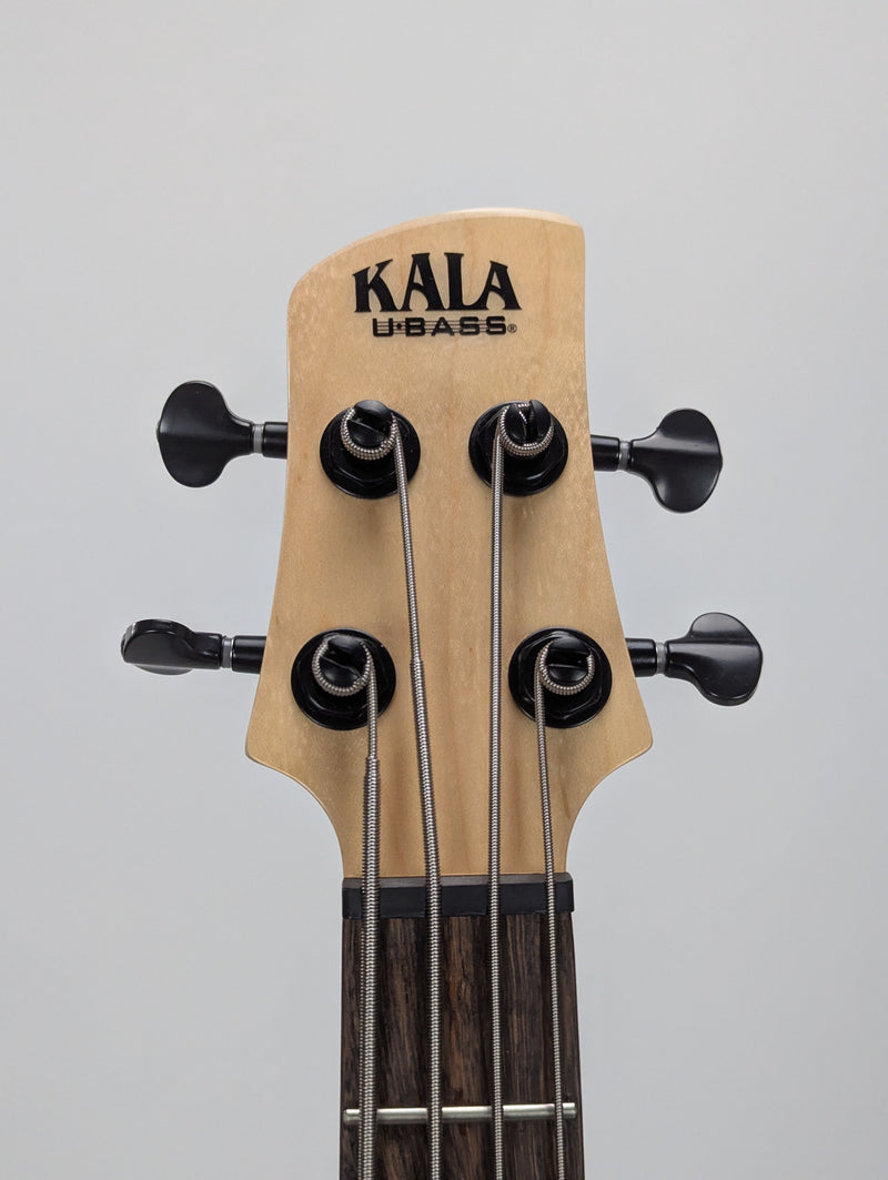 Kala Solid Body 4-String Metallic Red Fretted U-BASS