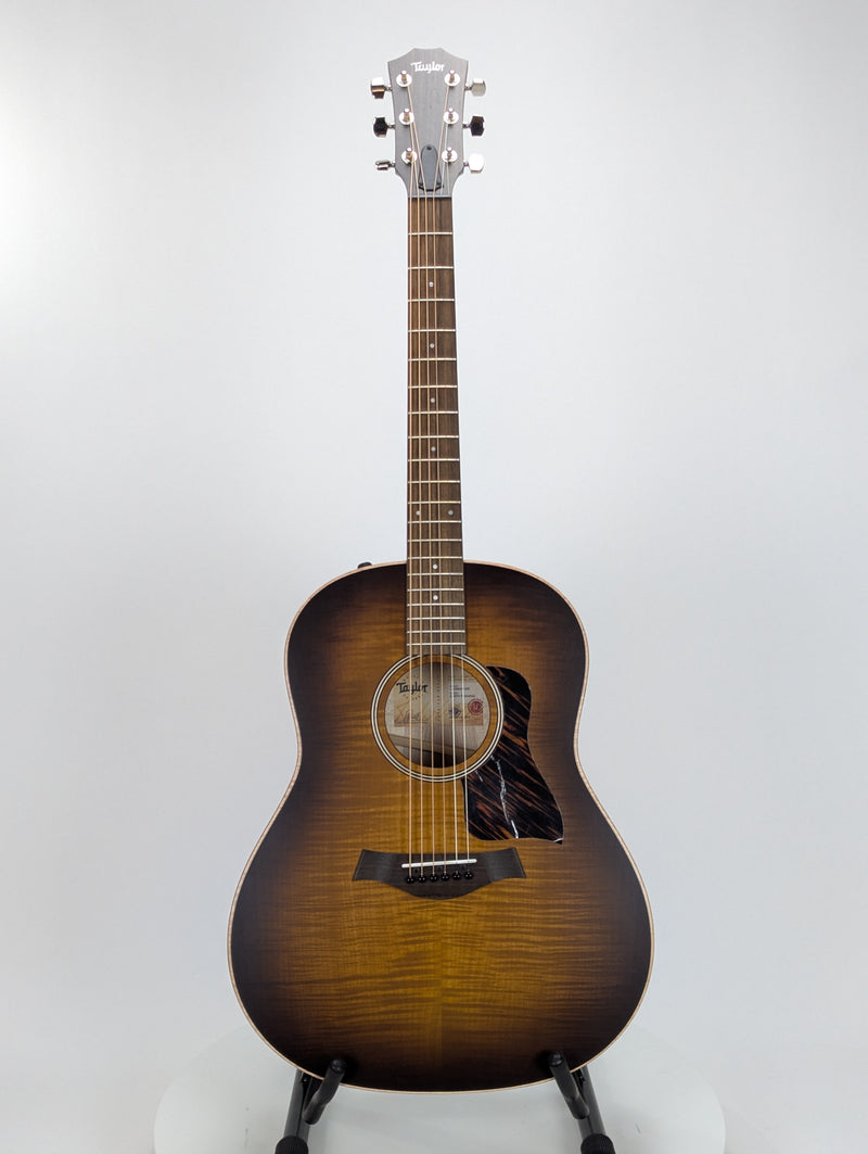 Taylor AD27e Flametop Maple Grand Pacific w/ AeroCase (SN: 1203243092)