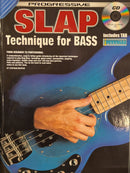 Book titled 'Progressive Slap Technique for Bass'