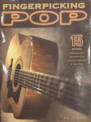 Music book titled 'Fingerpicking Pop'