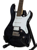Yamaha PAC212VFM Translucent Black Pacifica Electric Guitar Yamaha