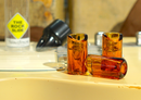 Rock Slide RK-GRS-SA Small Glass Amber Slide