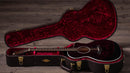 Taylor 214ce-BLK DLX w/ Hardshell Brown Case (SN: 2211073279)