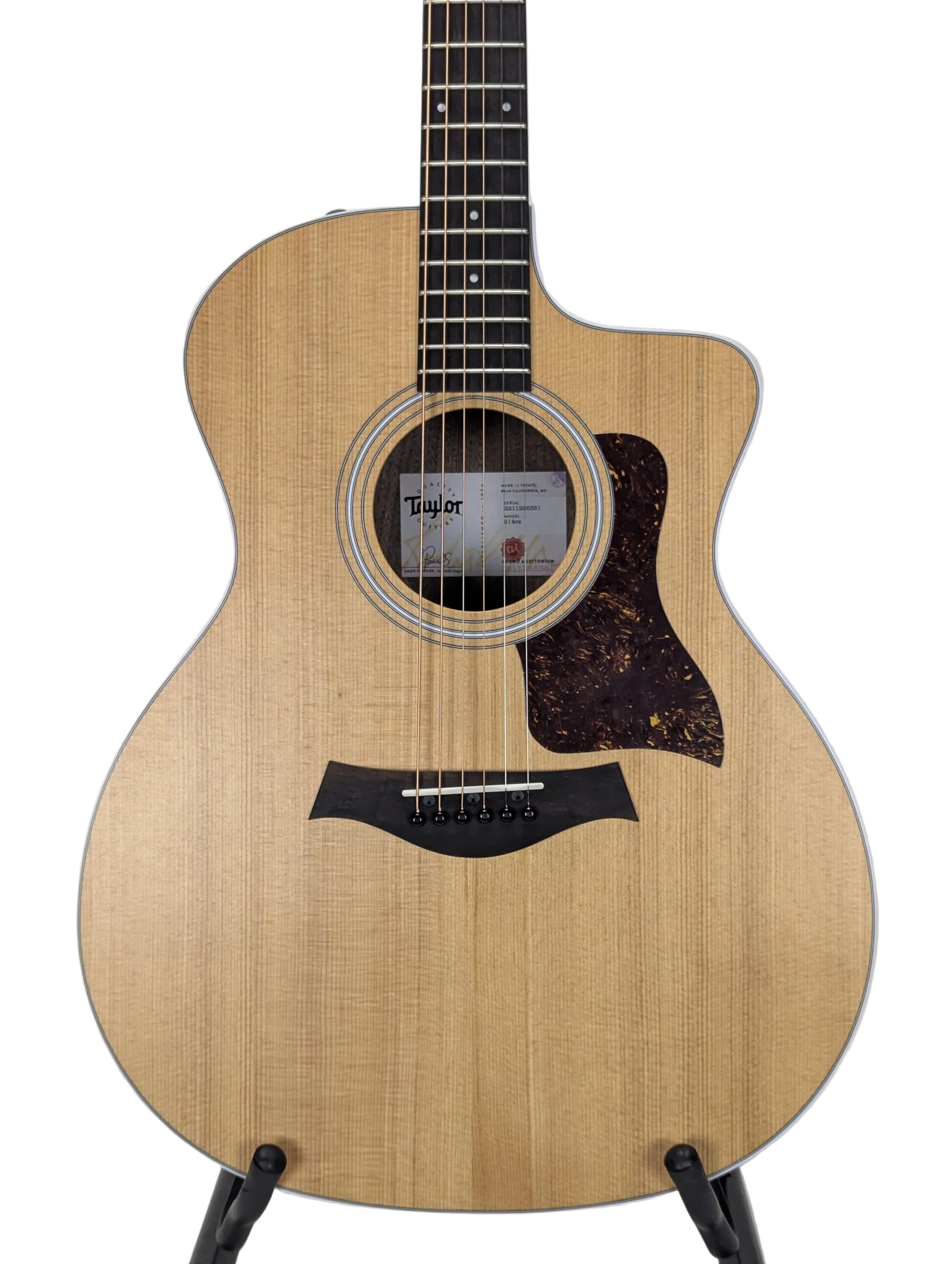 Taylor 214ce Grand Auditorium Acoustic Electric Guitar ES2 Electronics