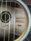 Taylor 50th Anniversary Builder's Edition 314ce Inside Label