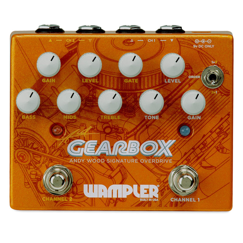 Wampler Gearbox Andy Wood Overdrive Pedal