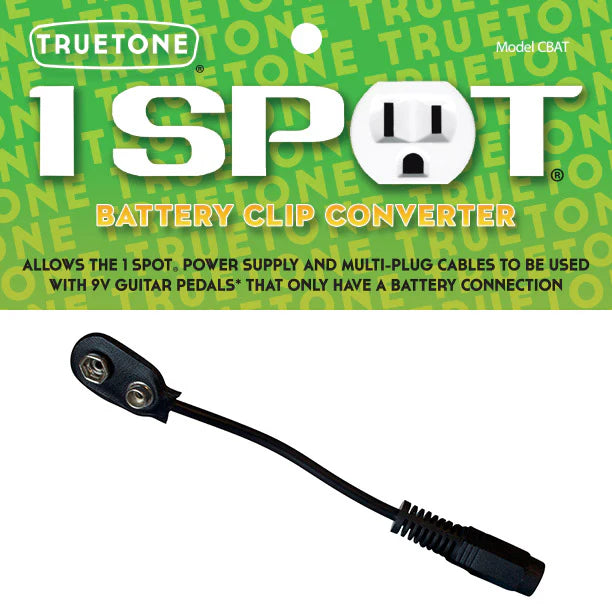 Truetone CBAT Battery Clip Converter