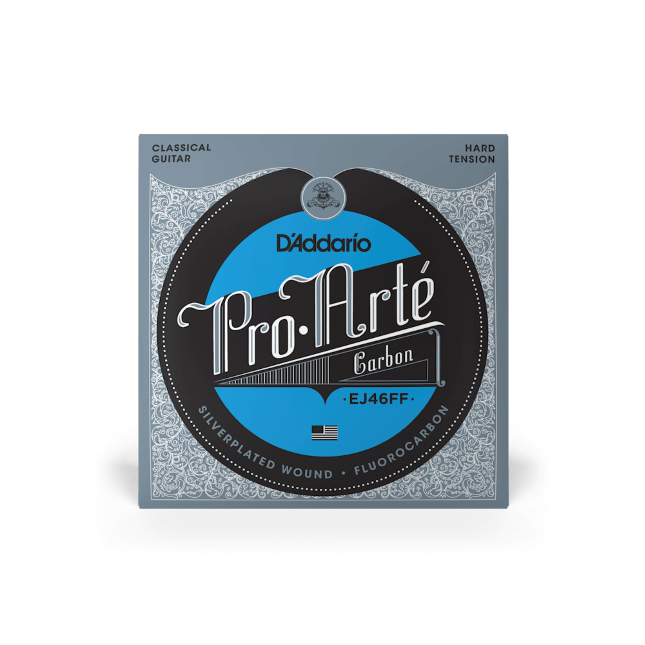 D'addario EJ46FF Hard Tension, Pro-Arté Carbon Classical Guitar Strings