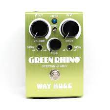 Way Huge WHE207 Green Rhino Overdrive Guitar Pedal